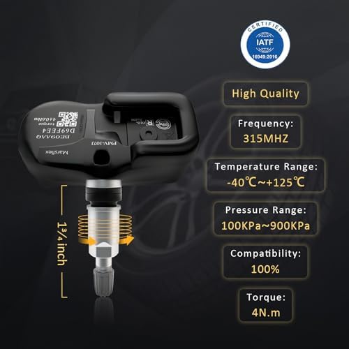 Marsflex Sensor TPMS, PMV-107J para Toyota Lexus, 315MHz, 5