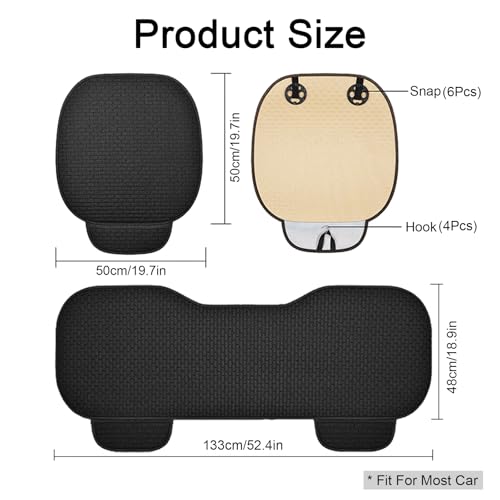Fundas de cojín para asiento de automóvil, cojín de asiento
