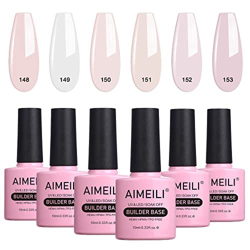AIMEILI Builder Base - Gel transparente de color transparent