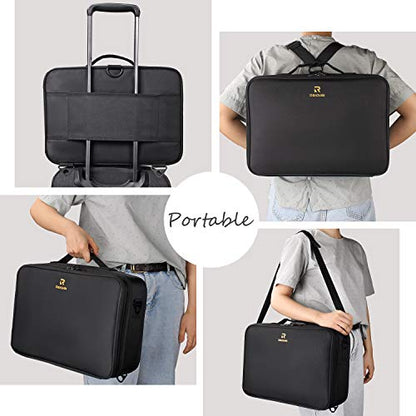 Travelmall Estuche profesional organizador de maquillaje de