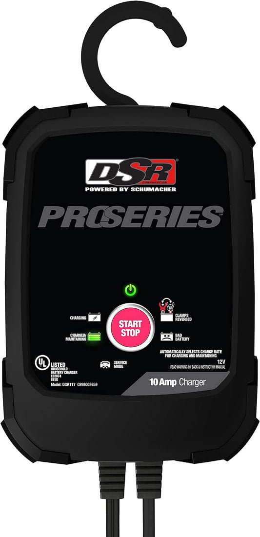 Schumacher DSR ProSeries - Cargador de batería de coche eléc