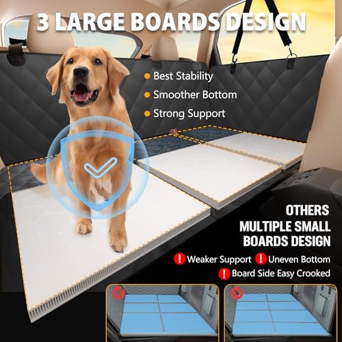 Extensor de asiento trasero para perros, para espacios grand