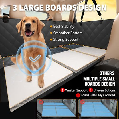 Extensor de asiento trasero para perros, para espacios grand