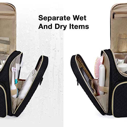 BAGSMART Neceser de viaje, neceser de viaje para mujer, bols