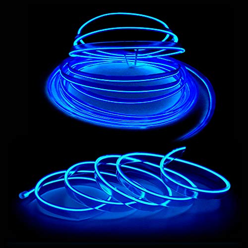 Cable electroluminiscente de 9.84 pies con controlador USB d