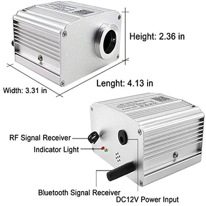 Starlight - Kit de luces de fibra óptica, 10 W, 550 piezas,