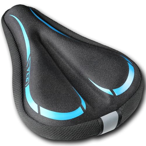 YLG Cojín de asiento de bicicleta para niños, funda de asien