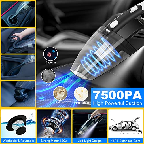 AUTODECO Juego de 37 cepillos para detalles de automóvil, ki