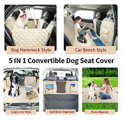 Funda de asiento de automóvil para perro, hamaca para perro,
