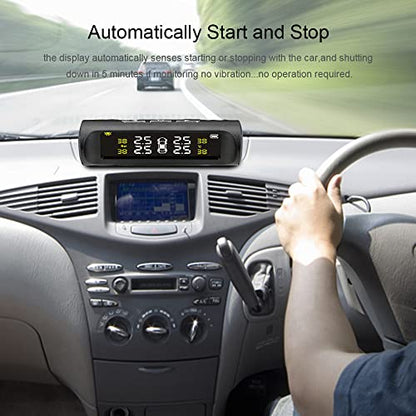 Sistema de monitoreo de presión de neumáticos: monitor TPMS