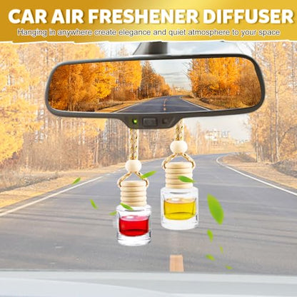 100 ambientadores colgantes de coche de 0.3 onzas líquidas,