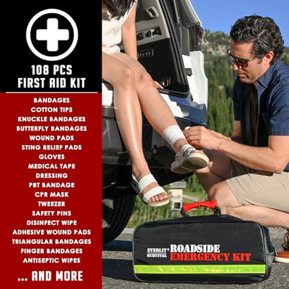 Everlit Kit de emergencia para automóvil de supervivencia, k