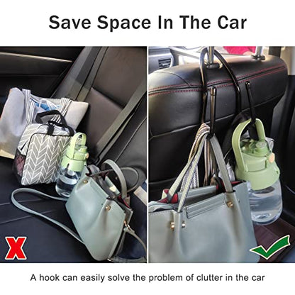 Gancho ajustable para reposacabezas de asiento de automóvil,
