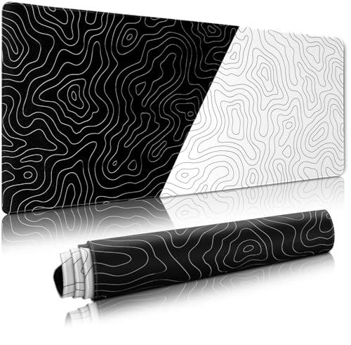 XVX - Alfombrilla de mouse grande para juegos para escritori