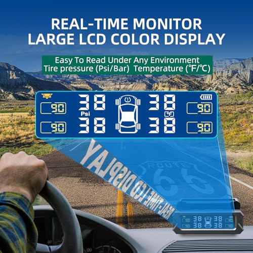 Sistema de monitoreo de presión de neumáticos TPMS 【Actualiz