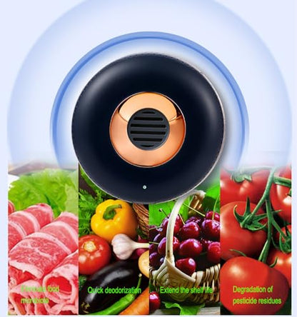 Desodorizador para refrigerador, portátil, recargable, elimi