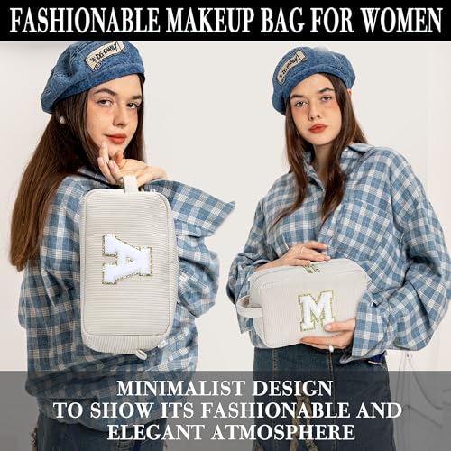 YOOLIFE 2 bonitas bolsas de maquillaje de viaje, bolsa de ma