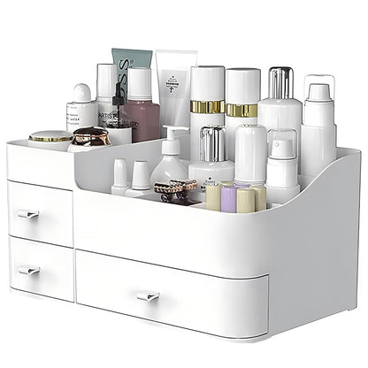 ONXE Organizador de maquillaje con cajones, organizador de e