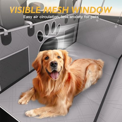 TOOLIOM Funda de asiento de automóvil para perro, parte infe