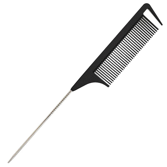 Yumflan Peine para el cabello, peine de cola de rata para tr