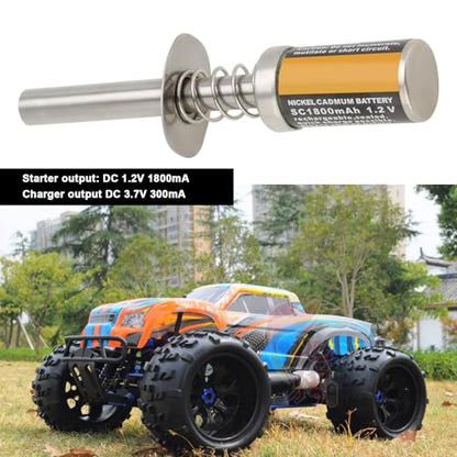 Create idea 1 Unidades 1800MAh Nitro Glow Plug Starter Encen