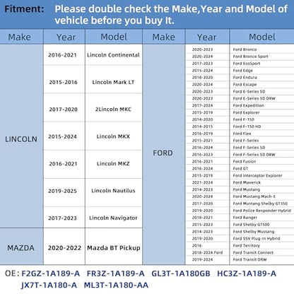Sensor TPMS, 315MHz para Lincoln MKS MKX 2015-2020 Ford F-15