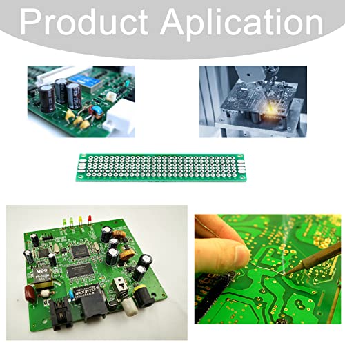 YUNGUI 20 unids 0.8x3.1 in placa PCB pequeño prototipo placa