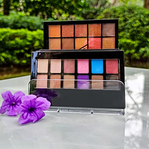 Organizador de paleta de sombra de ojos acrílico transparent