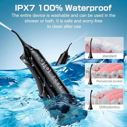 ZEXIS ZX-300 Irrigador dental de agua para cuidado dental y