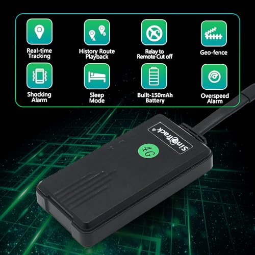 SinoTrack ST-906L-SA - Localizador GPS 4G para vehículos, lo