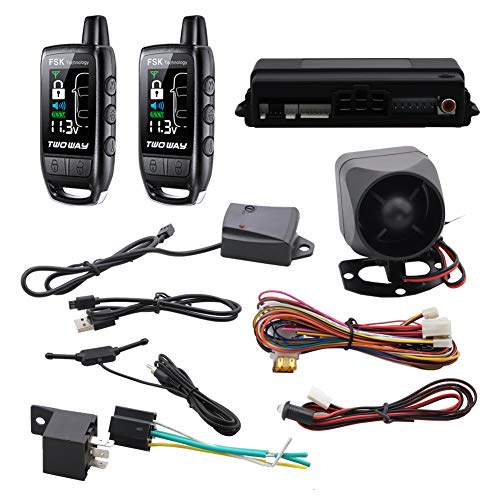EASYGUARD EC206-B Sistema de alarma de coche de 2 vías con L