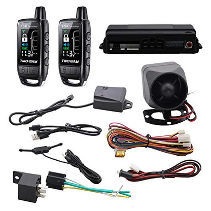 EASYGUARD EC206-B Sistema de alarma de coche de 2 vías con L