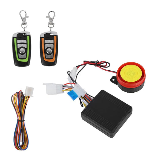 Sistema de alarma de seguridad para motocicleta, sistema de
