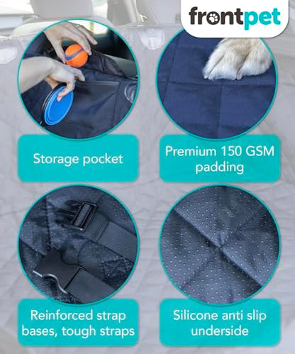 FrontPet - Funda acolchada para perro, para la zona de carga