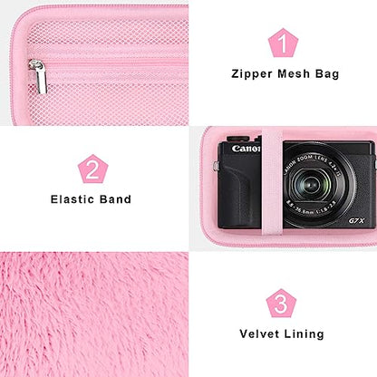 Canboc Funda para cámara Canon PowerShot G7 X Mark II/G7X Ma