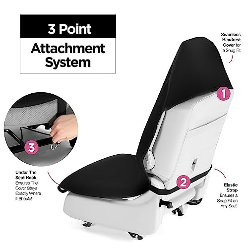 Cubierta impermeable para el asiento del auto, de toalla par