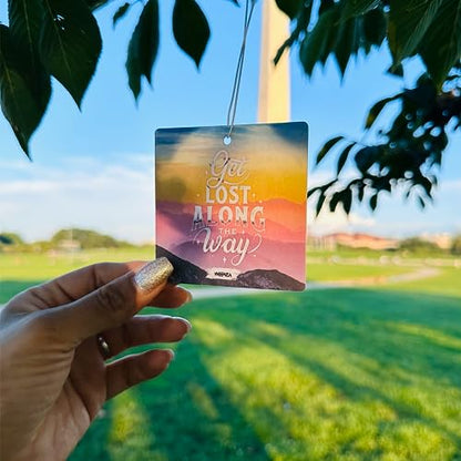Ambientador de aire | Fragancia de aire colgante de espejo d
