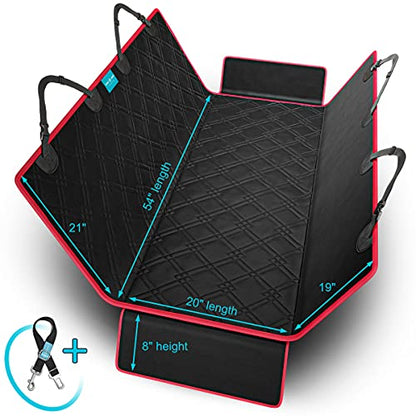 Funda de asiento de coche para perro, hamaca, funda protecto
