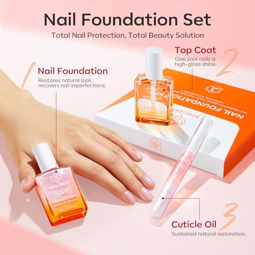 modelones Fortalecedor de uñas de gel transparente, esmalte