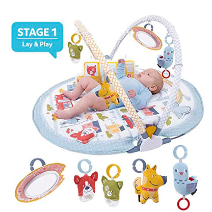 Yookidoo Baby Gym Urban Lay to Sit-Up Playmat. Centro de act