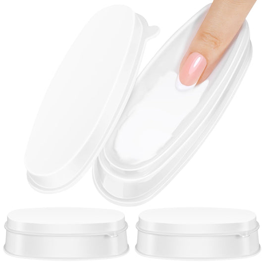 Caja de polvo de inmersión de uñas, bandeja de inmersión fác