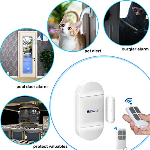 HENDUN Timbre de puerta, alarma de puerta para seguridad del