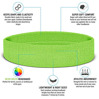 Suddora Diadema de entrenamiento para hombres y mujeres, ban