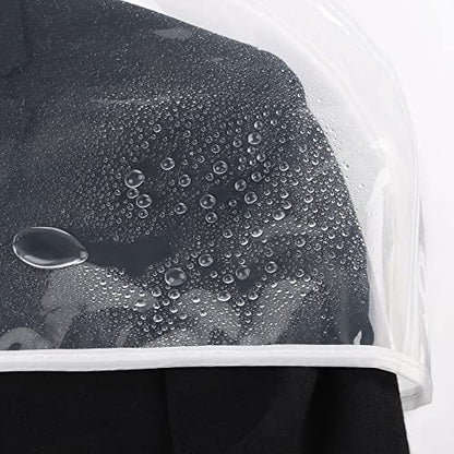 Zilink Fundas transparentes para los hombros para ropa (jueg