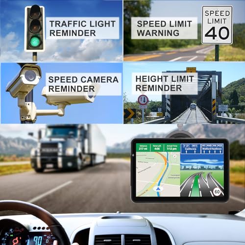 Navegación GPS para navegador de camiones de automóviles Últ