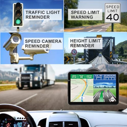 Navegación GPS para navegador de camiones de automóviles Últ