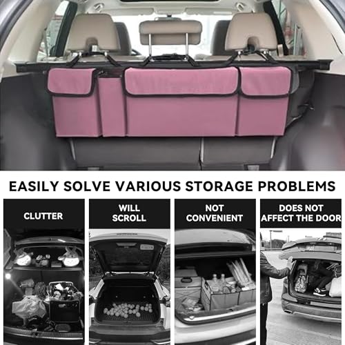 Organizador de maletero de automóvil, para colgar en el asie