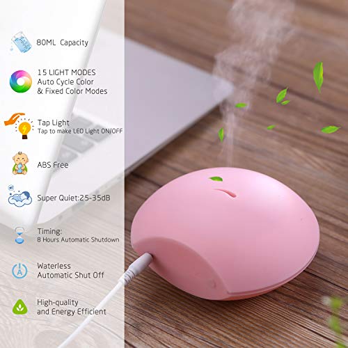 Difusor de aceite esencial USB, mini difusor de aromaterapia