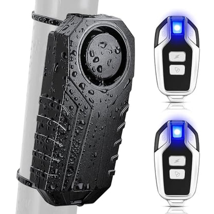 ONVIAN Alarma de bicicleta antirrobo inalámbrica mejorada pa