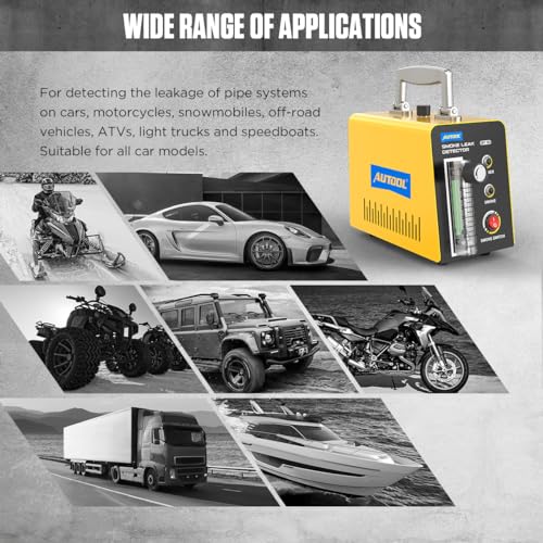 Detector de fugas automotriz para máquina de humo, probador